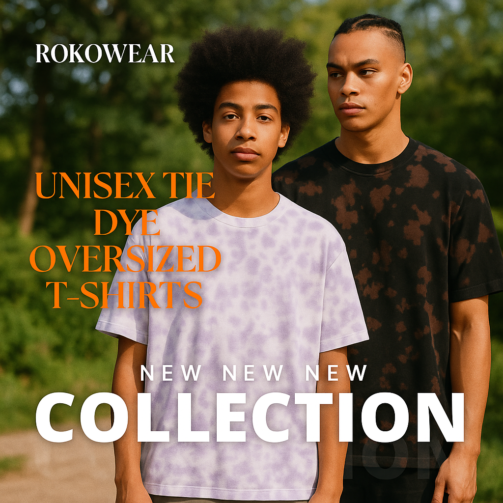 Unisex Tie Dye Oversized T-Shirt's