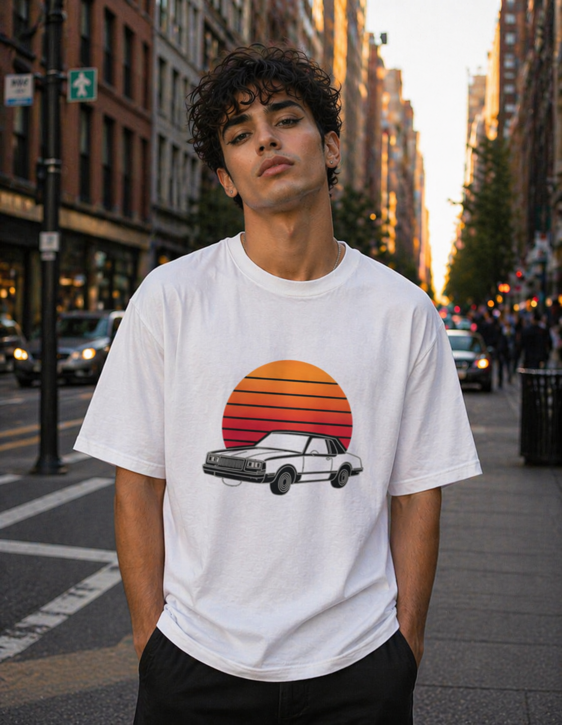 Front Oversized Standard T-Shirt