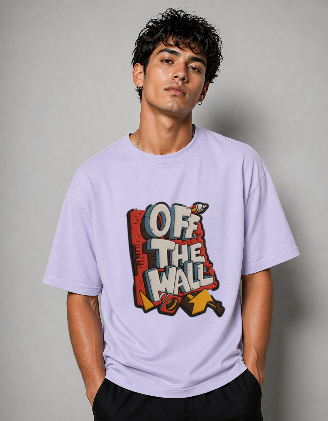 OFF THE WALL Oversized Standard T-Shirt