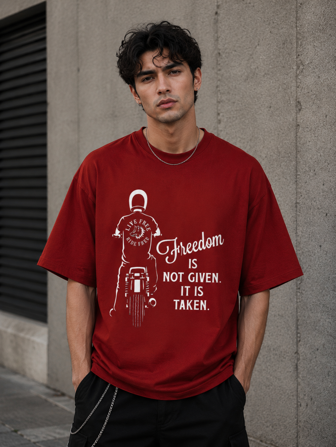 Freedom - Terry Oversized Tee