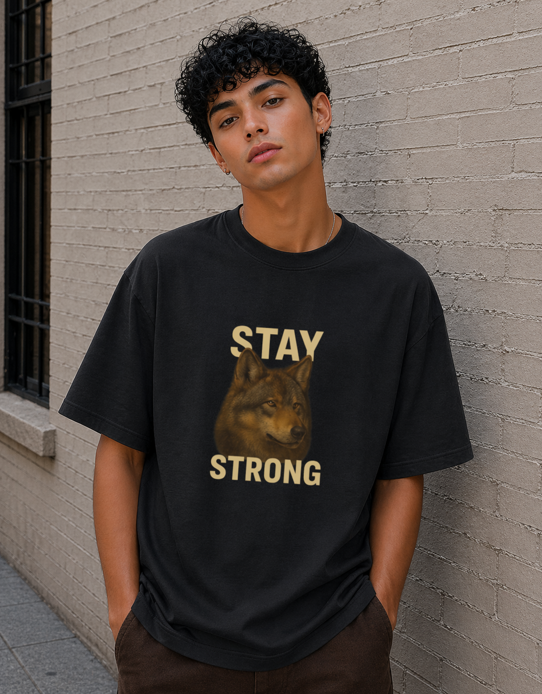 Stay Strong Oversized Standard T-Shirt