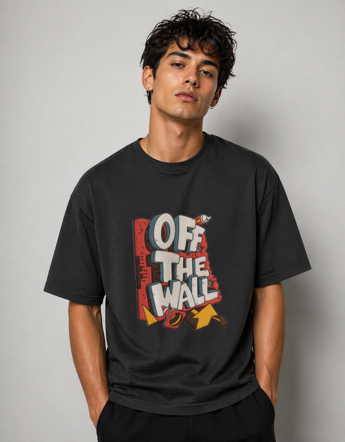 OFF THE WALL Oversized Standard T-Shirt