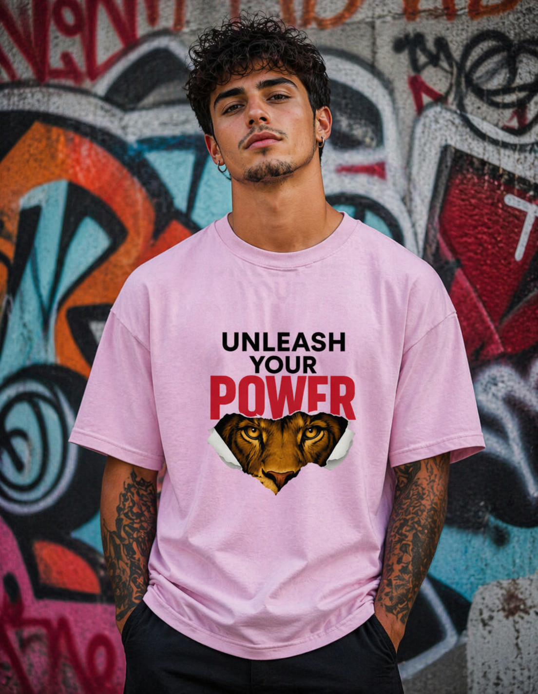 Unleash Your Power Oversized Standard T-Shirt