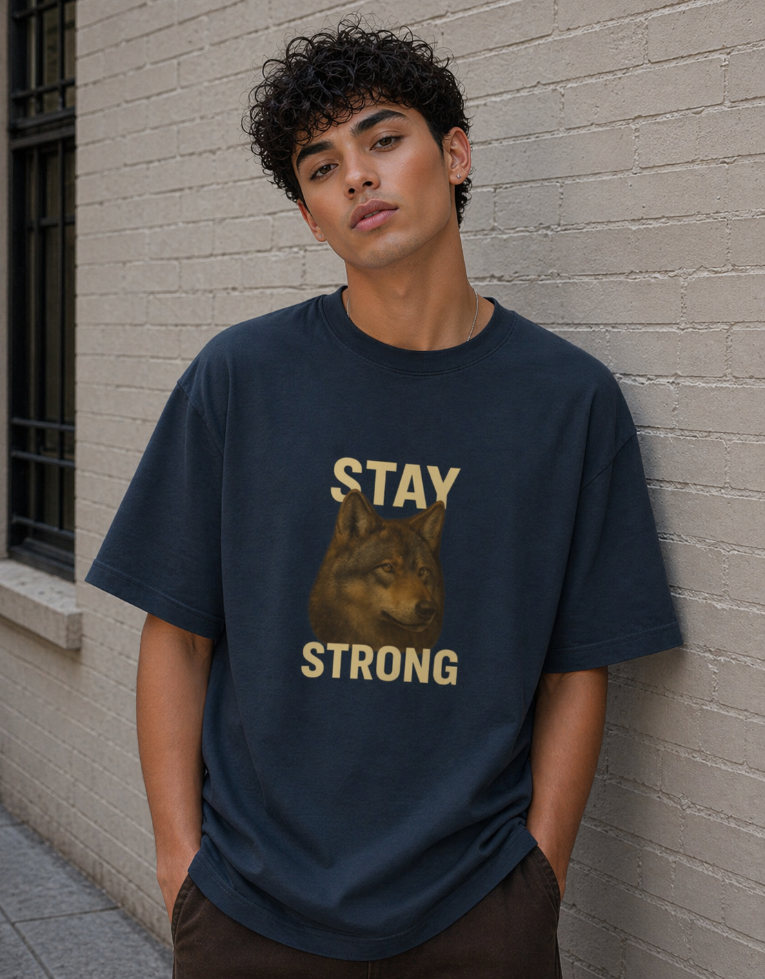 Stay Strong Oversized Standard T-Shirt