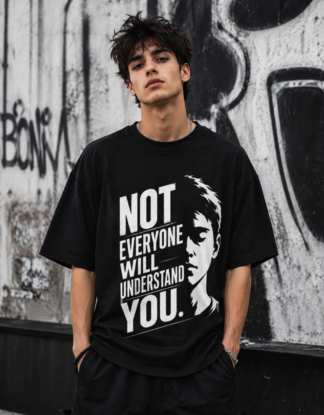 Trendy Unisex Oversized Classic T-Shirt