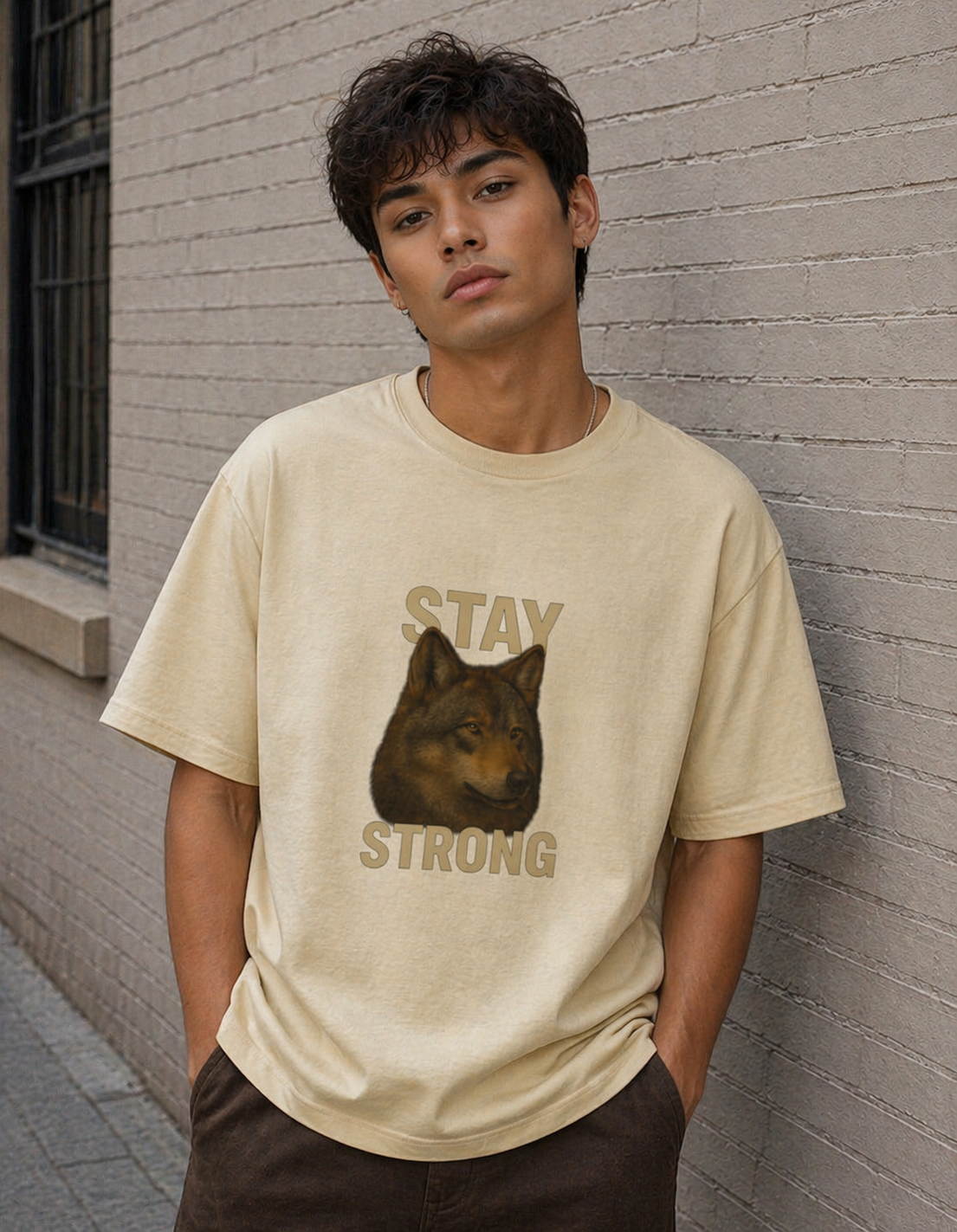 Stay Strong Oversized Standard T-Shirt