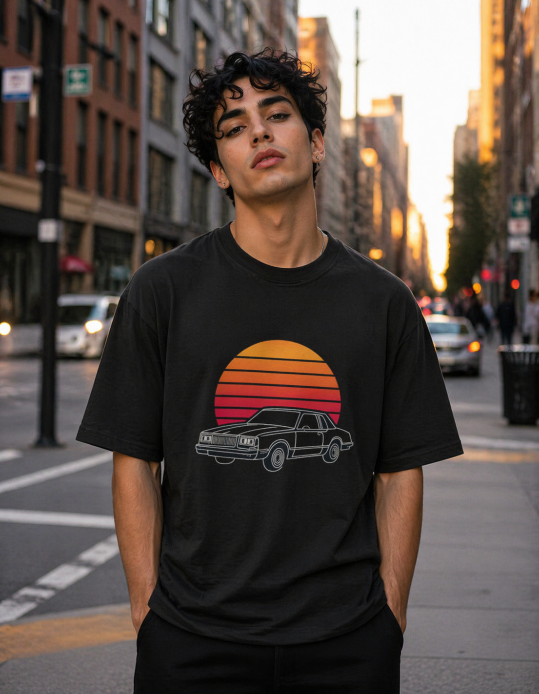 Front Oversized Standard T-Shirt