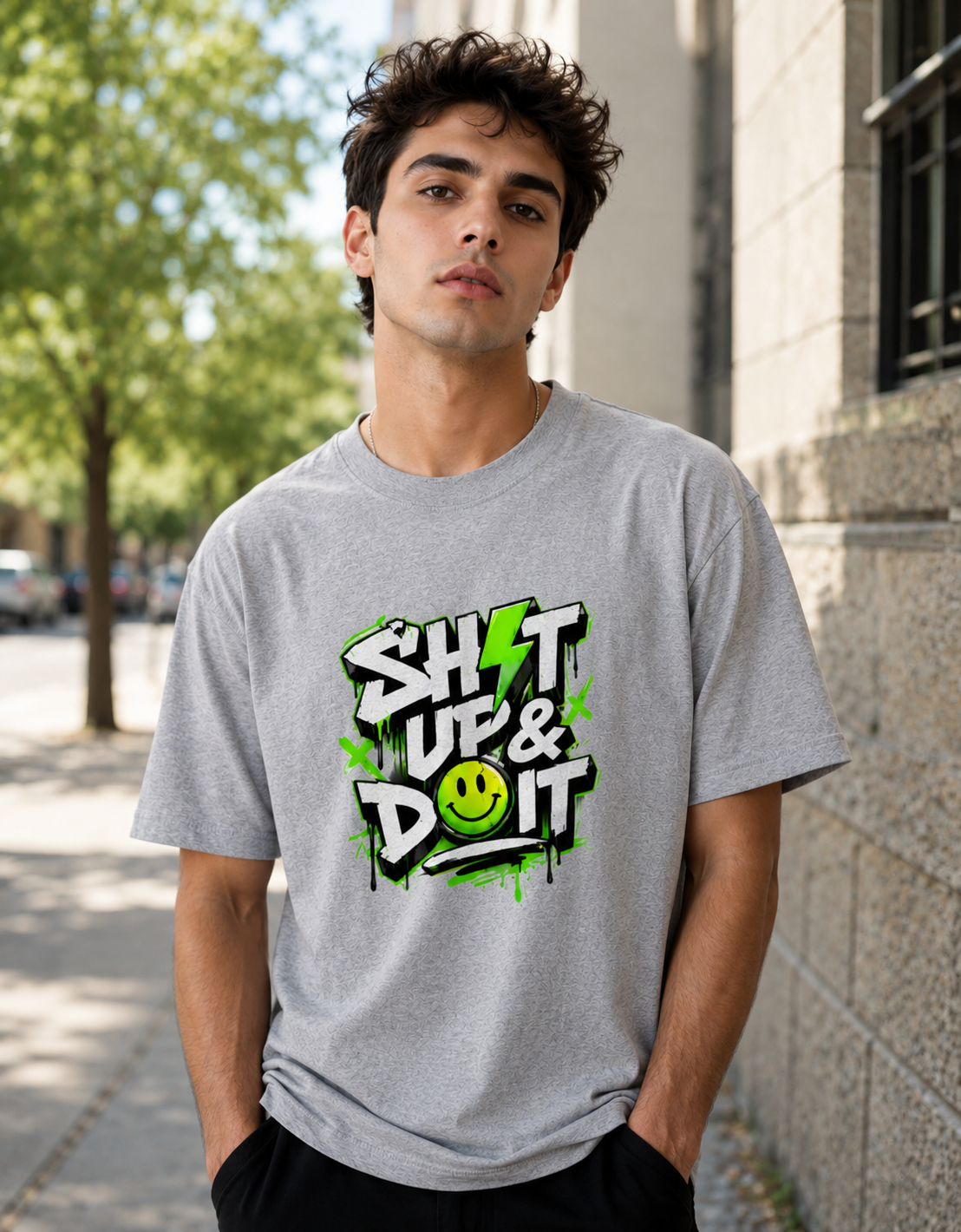 SHUT UP & DO IT Oversized Standard T-Shirt