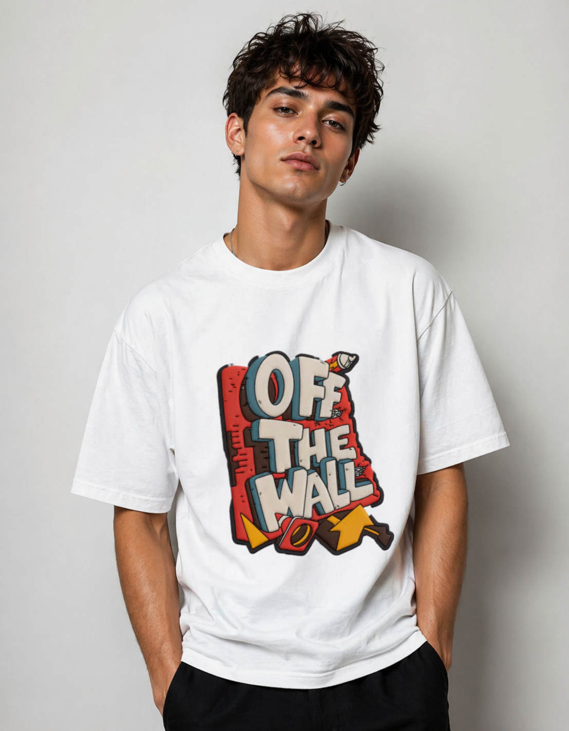 OFF THE WALL Oversized Standard T-Shirt