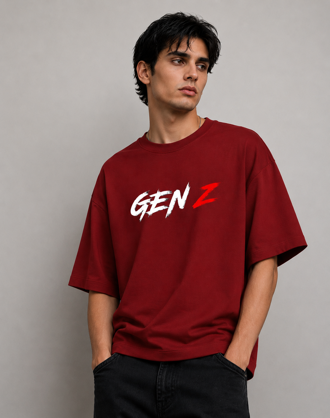 GEN Z - Terry Oversized Tee