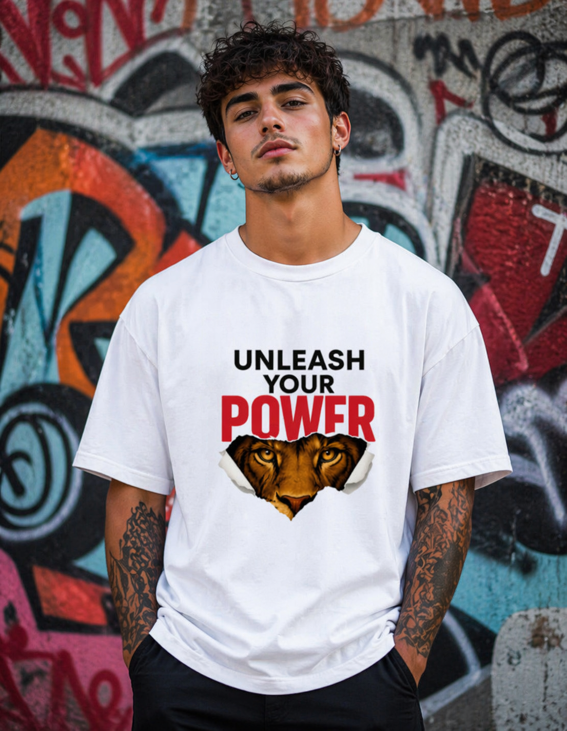 Unleash Your Power Oversized Standard T-Shirt