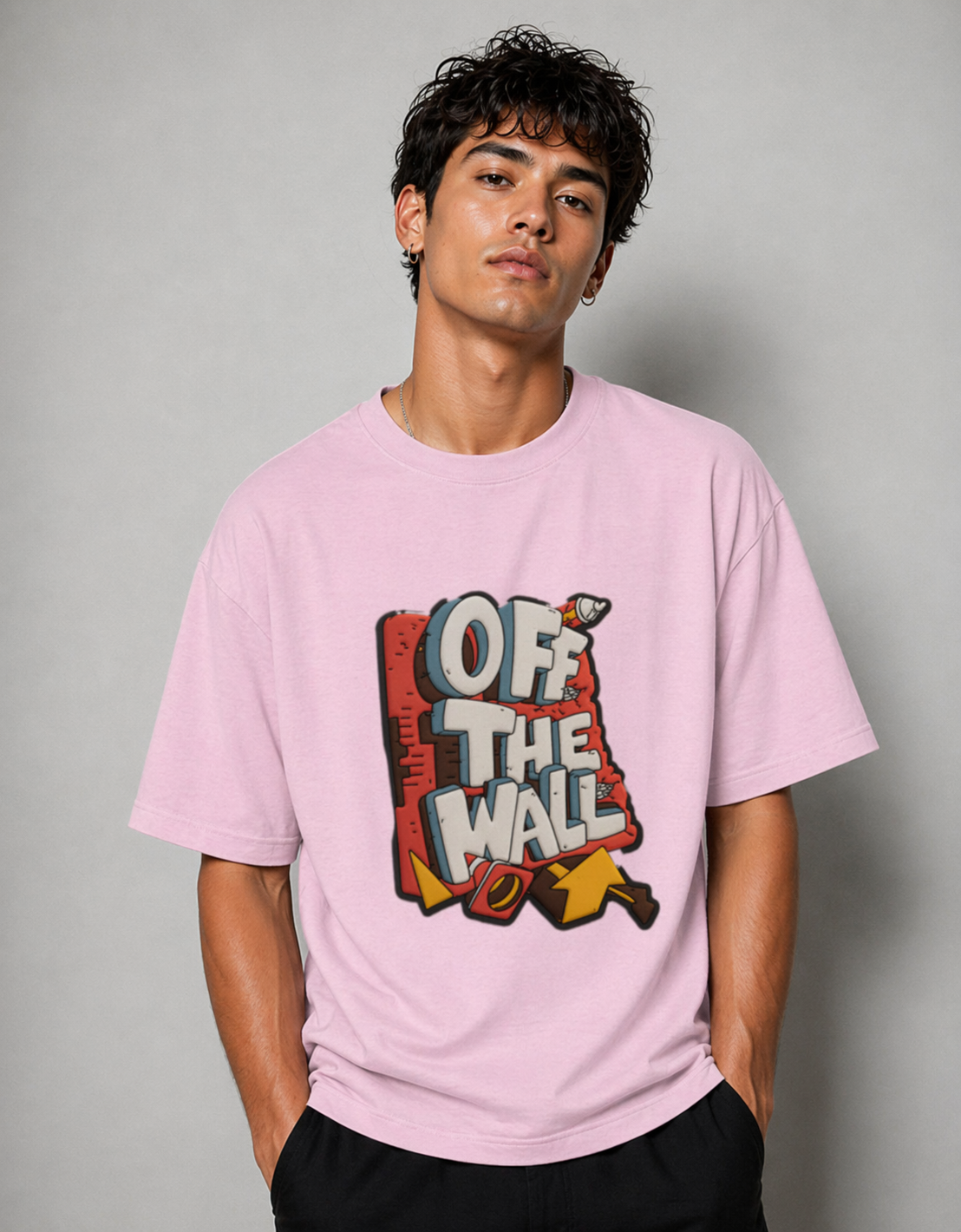 OFF THE WALL Oversized Standard T-Shirt