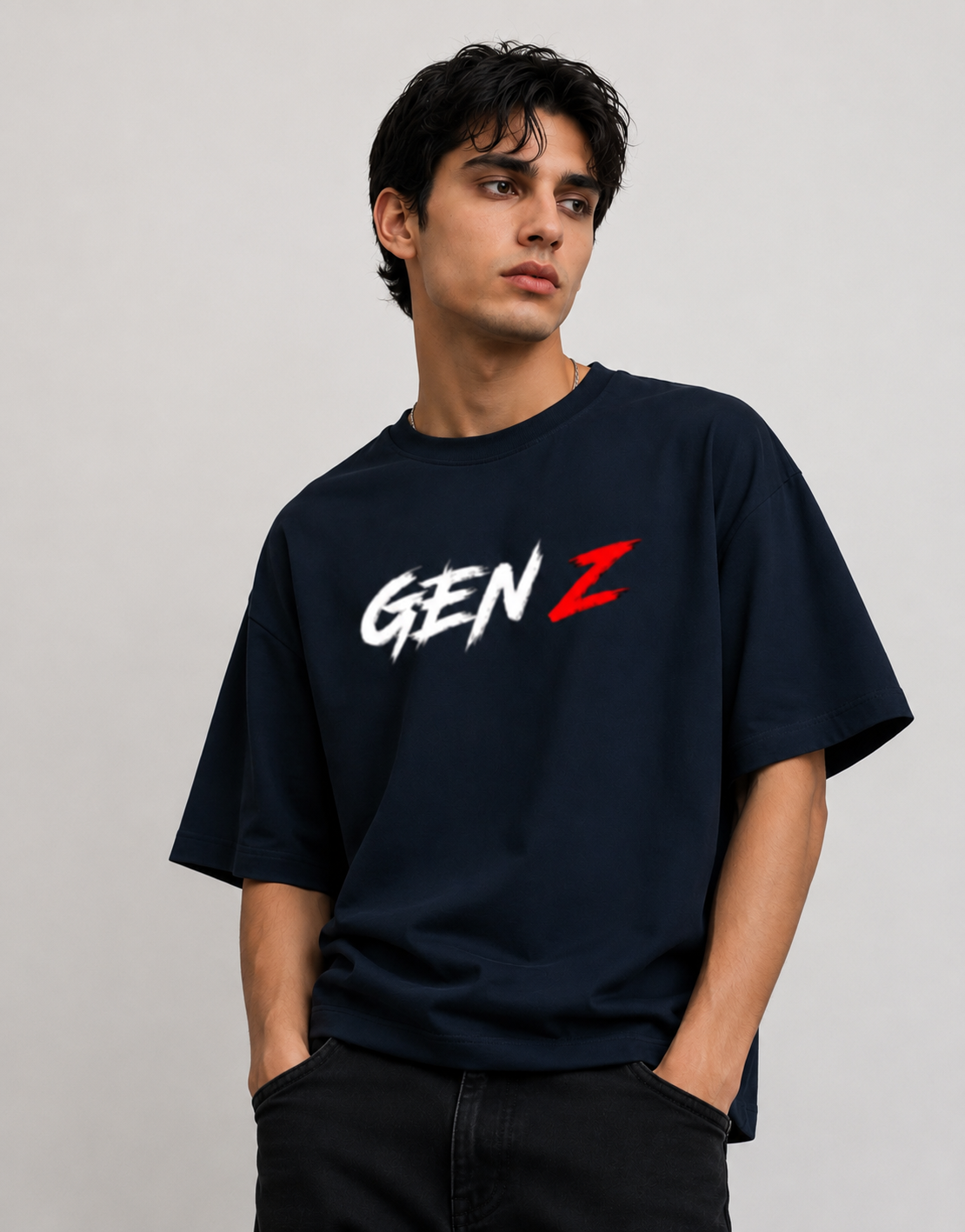 GEN Z - Terry Oversized Tee