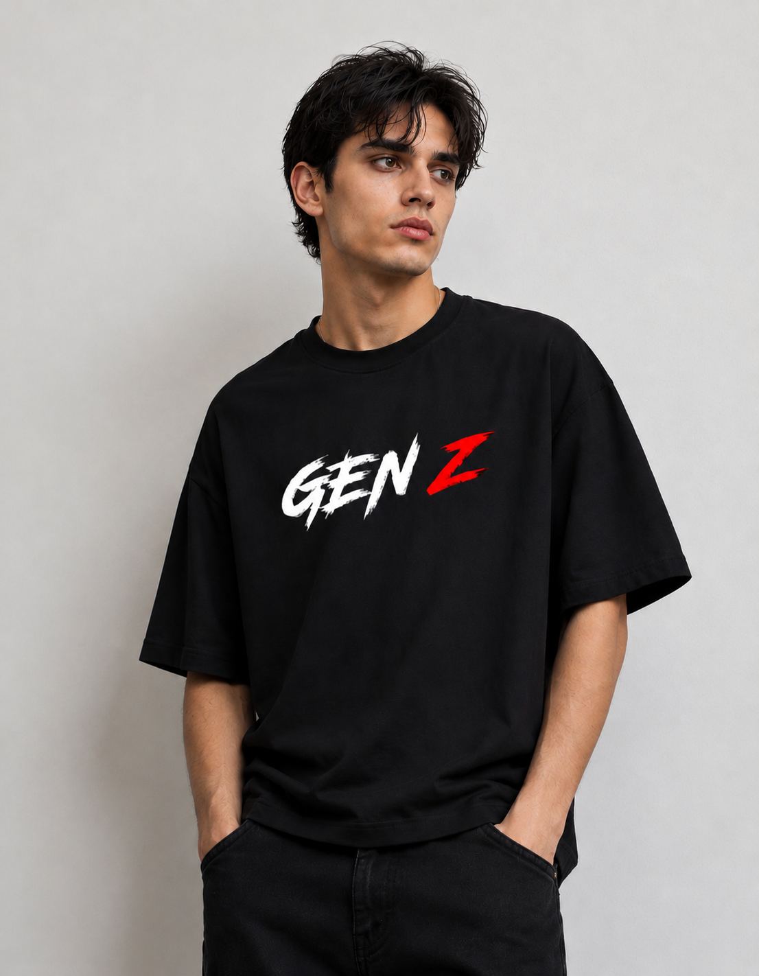 GEN Z - Terry Oversized Tee