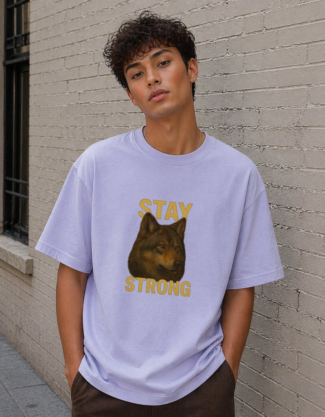Stay Strong Oversized Standard T-Shirt