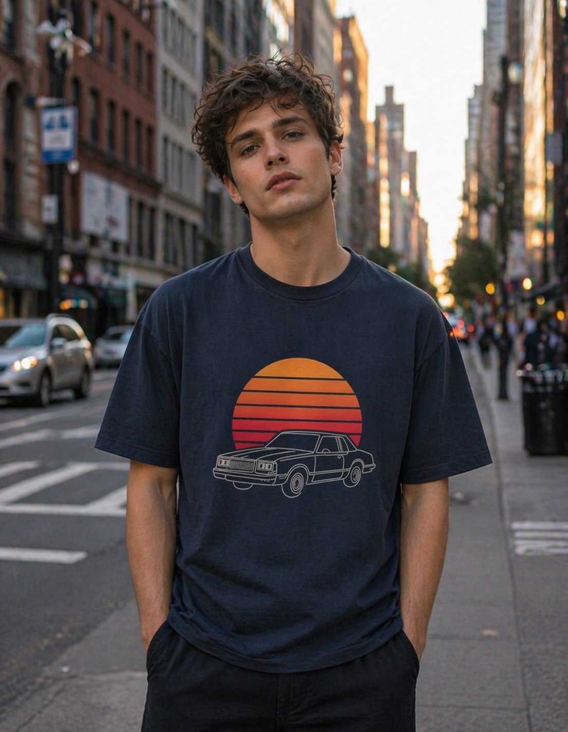 Front Oversized Standard T-Shirt