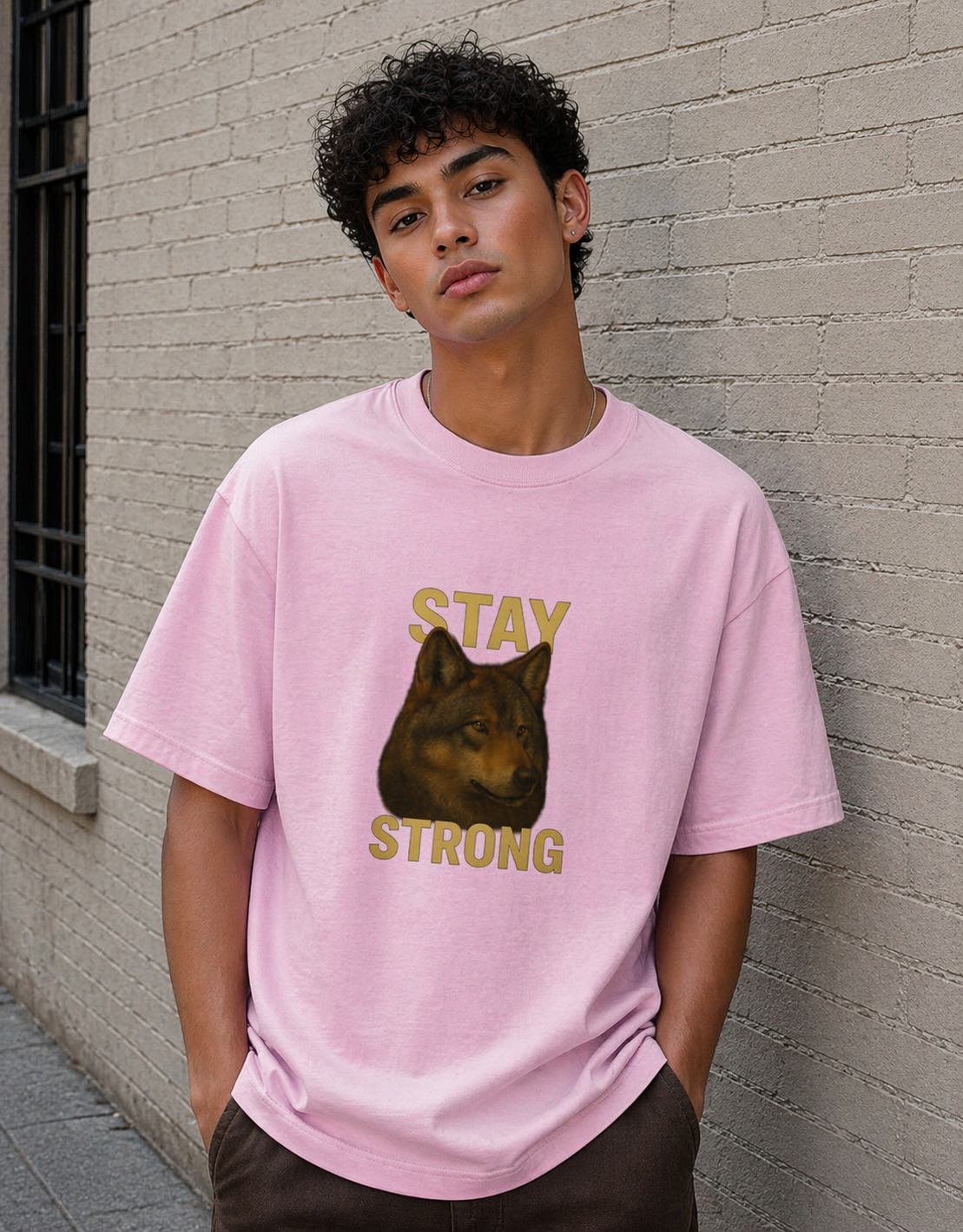 Stay Strong Oversized Standard T-Shirt