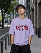 CRISIS - Back and Front Terry Oversized Tee
