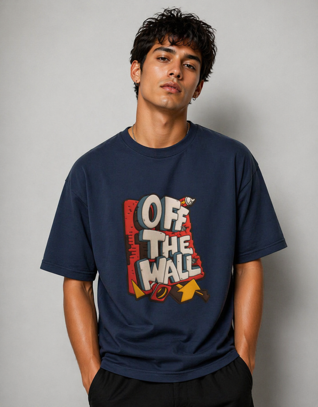 OFF THE WALL Oversized Standard T-Shirt