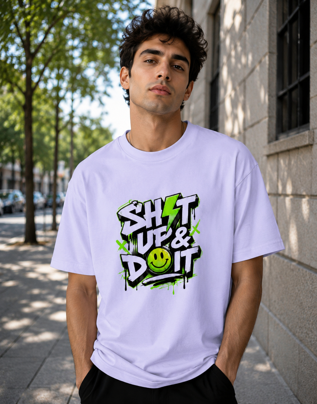 SHUT UP & DO IT Oversized Standard T-Shirt