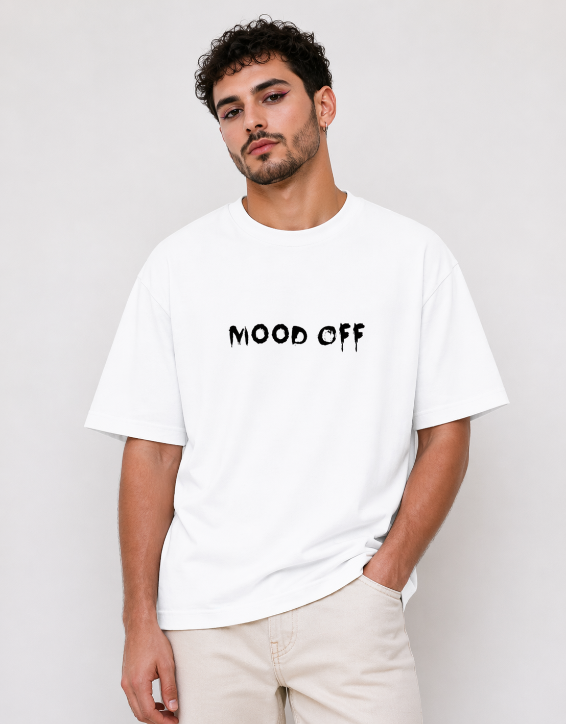 Mood Off Unisex Oversized T-Shirt