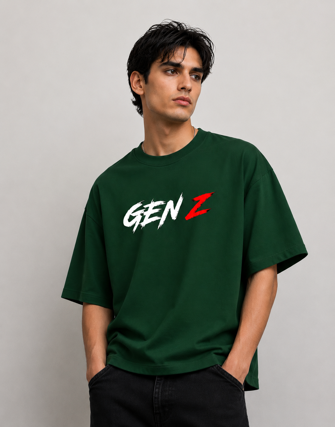 GEN Z - Terry Oversized Tee